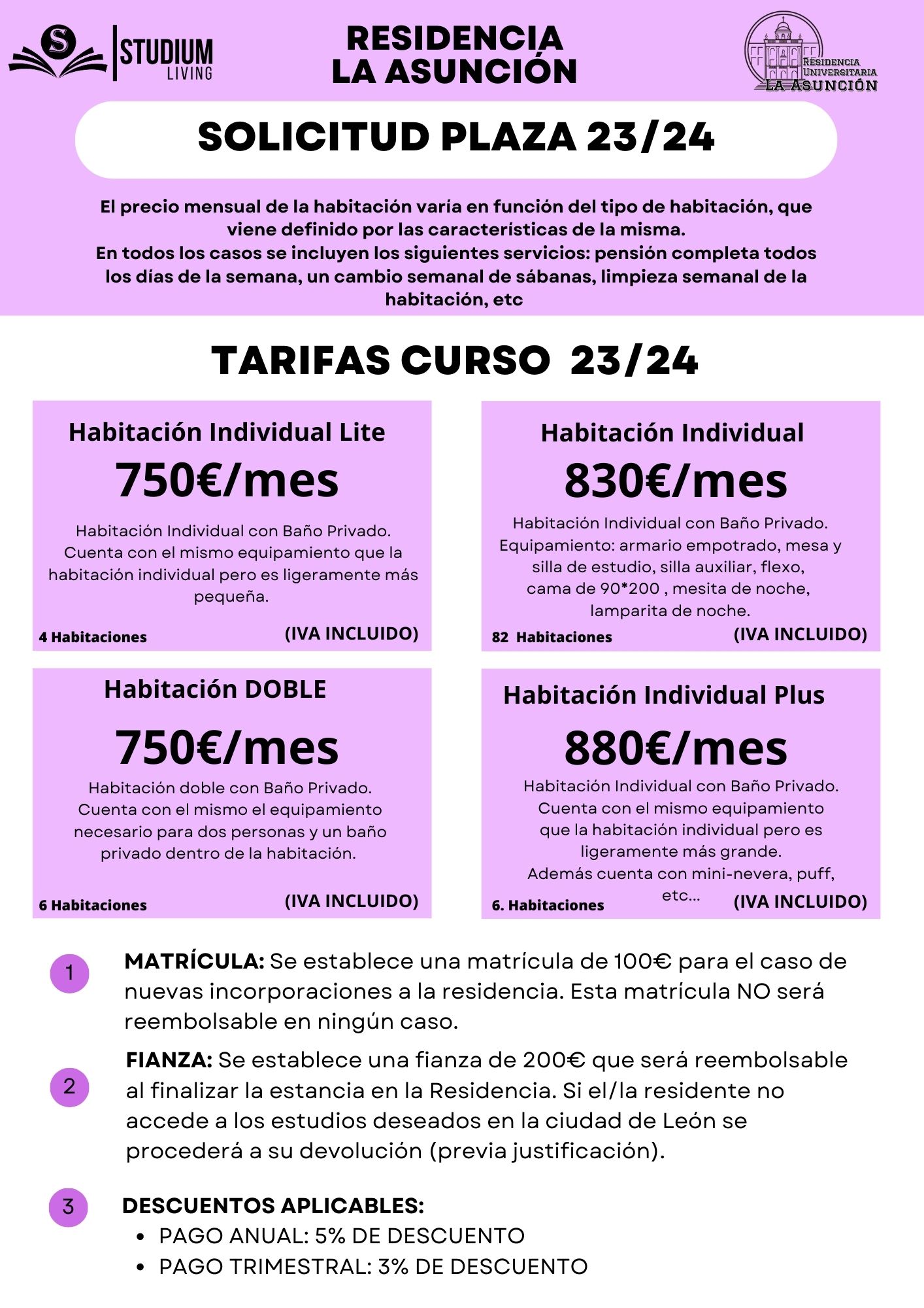 INFO SOLICITUD PLAZA LA ASUNCION