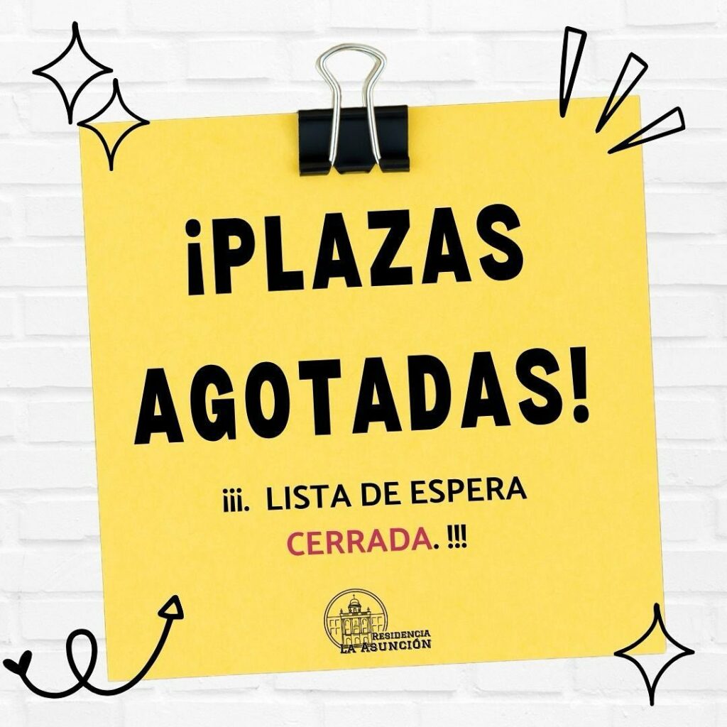 Plazas completas curso 25/26